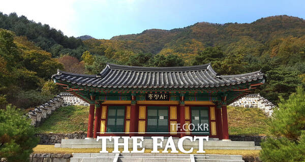 이치대첩지 충장사 전경. /금산군