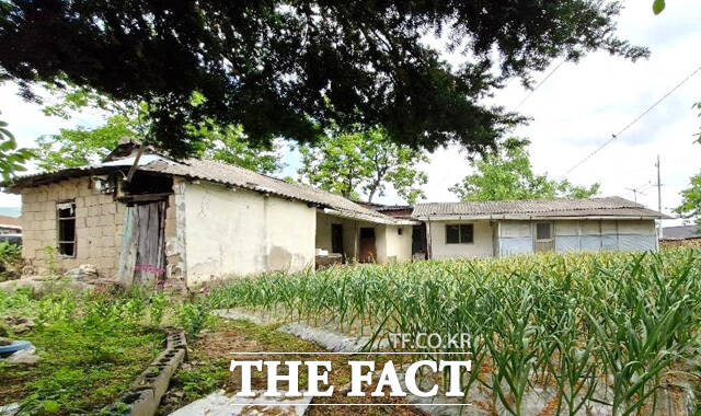 예천군에 방치된 빈집모습. /예천군