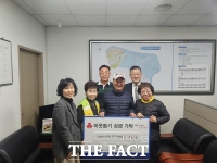  사랑나눔봉사단, 대전시 서구 가수원동에 물품 전달