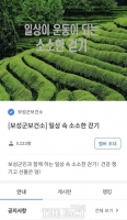  보성군, '소소한 걷기 챌린지' 연중 운영