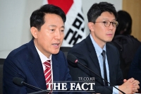  오세훈, 단식 중 장동혁 만나 