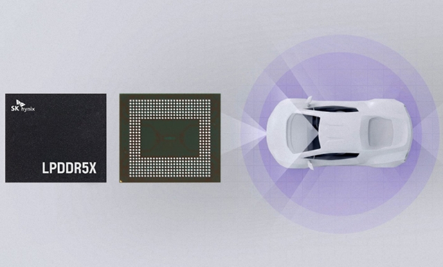 SK하이닉스는 최신 LPDDR5X 차량용 D램 제품이 자동차 기능 안전 국제표준(ISO 26262)의 최고 안전 등급인 'ASIL-D' 인증을 획득했다고 19일 밝혔다. /SK하이닉스