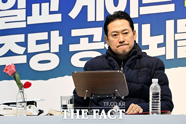 단식농성 5일째 맞은 장 대표.