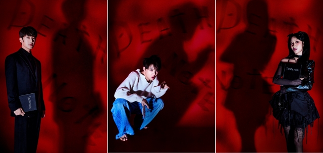 고은성 김준수 장민제(왼쪽부터)가 뮤지컬 '데스노트' 마지막 캐스티 라인업에 이름을 올렸다. /오디컴퍼니㈜