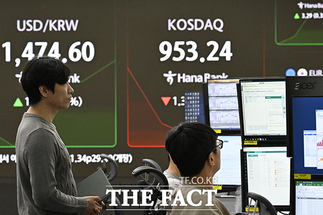 상승 전환한 코스피.