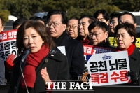  청와대 앞 달려간 국힘 