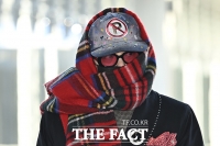  지드래곤, 혹한에 '완전무장'으로 출국 [TF사진관]