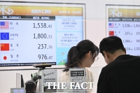  원·달러 환율 '공항은 이미 1540원 턱밑' [TF사진관]