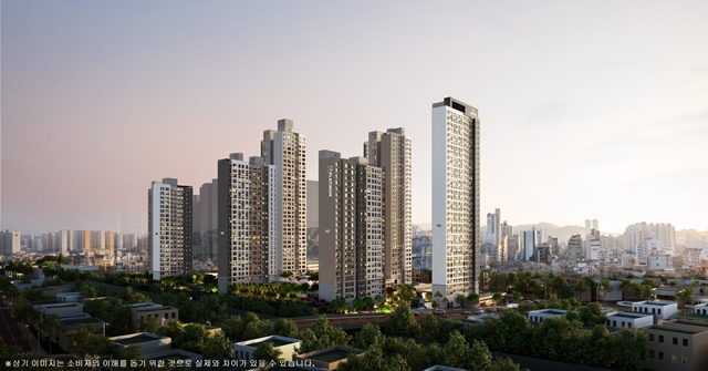 쌍용건설은 2월 경기도 부천시 괴안동 일원에서 쌍용 더 플래티넘 온수역을 분양한다. /쌍용건설