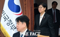  경제관계장관회의 참석하는 정은경 보건복지부 장관 [포토]