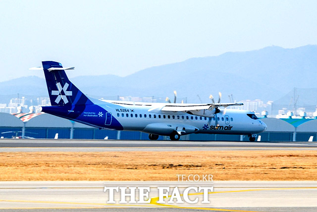 최근 국내 도입된 섬에어 1호기 /섬에어
