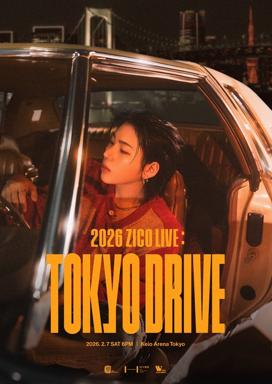가수 지코(ZICO)가 그룹 요아소비의 보컬 이쿠라를 일본 단독 콘서트 2026 ZICO LIVE : TOKYO DRIVE의 게스트로 초대했다. /KOZ엔터테인먼트
