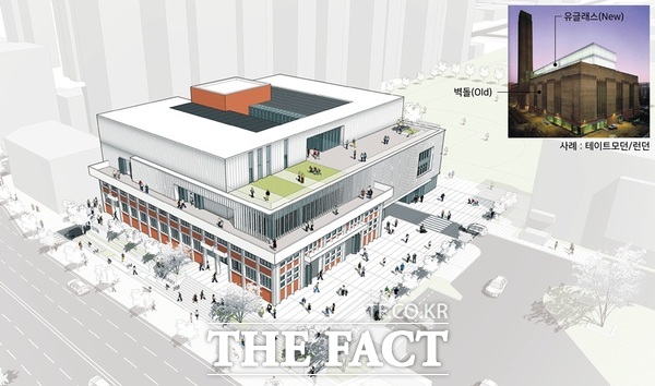 대전고 생활SOC 학교시설복합화 사업 조감도. /대전시