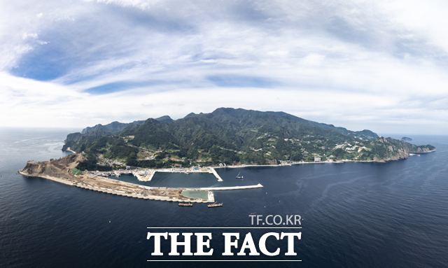 울릉공항공사 현장. /울릉군