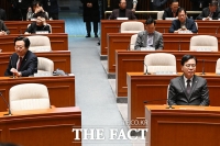  '8일 만에 멈춘 단식' 비어있는 장동혁 대표 자리 [TF사진관]