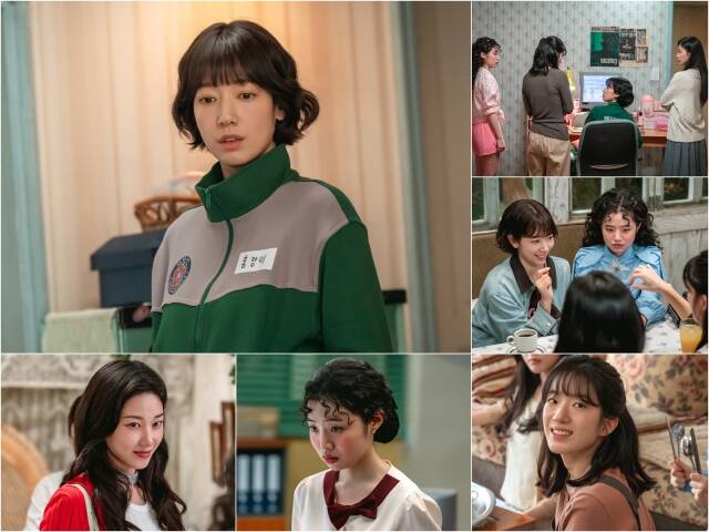 tvN '언더커버 미쓰홍' 제작진이 배우 박신혜와 서울시 미혼 여성 근로자 기숙사 301호 룸메이트 4인방의 모습이 담긴 3회 예고 스틸을 공개했다. /tvN