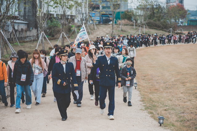 지역 인지도를 높이기 위해 개최된 라디엔티어링 행사 모습. /예천군