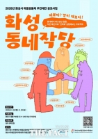  화성시, 마을공동체 주민제안 공모 사업 참여자 모집…1억 5000만 원 지원