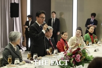  동포간담회 참석한 김민석 국무총리 [포토]