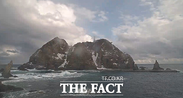 국가지질공원으로 지정된 독도. /울릉군청 누리집 동영상 갈무리