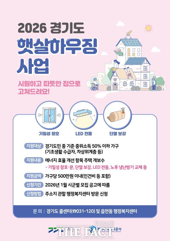 경기도 햇살하우징 홍보물. /경기도