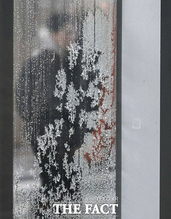 서울의 아침 최저 기온이 영하 9도로 떨어지는 등 한파가 이어지고 있는 26일 오전 서울 영등포구 여의도환승센터 인근에 한 시민이 발걸음을 재촉하고 있다. /송호영 기자
