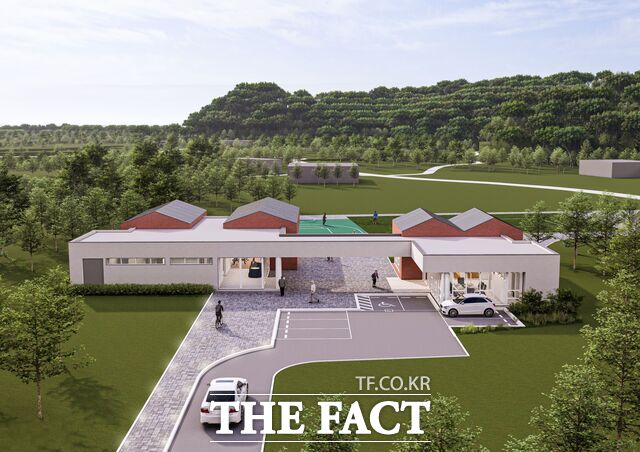 보령시 섬주민 복지문화센터 조감도. /보령시