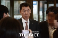  [TF현장] 출근 저지 이틀째, 장민영 기업은행장 