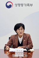  1인가구 증가 대책 간담회에서 인사말하는 원민경 성평등가족부 장관 [포토]