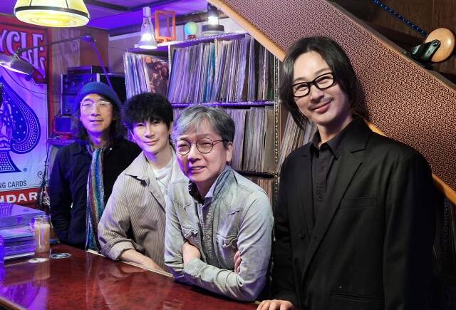 이선정밴드의 김정욱 이선정 장혁 김태수(왼쪽부터)는 모두 한국 대중음악사에 굵직한 족적을 남긴 베테랑이다./이선정 본인제공