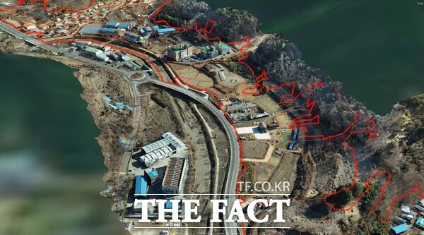 2025년 사업지구 3D 파노라 매핑 자료. /대전시 동구