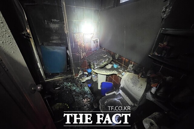 경주시 서부동 상가 주택에서 불이 나 70대 여성이 숨졌다. /경북소방본부