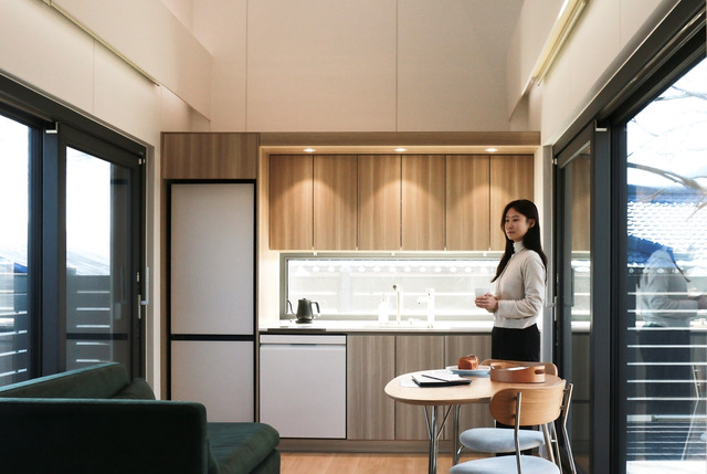 LG전자가 전북 김제시 죽산면에 LG 스마트코티지를 상시 체험할 수 있는 죽산모락을 열었다. /LG전자