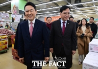  미소짓는 장동혁과 송언석 [포토]