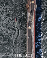  '강추위에 얼어붙은 한강' [포토]