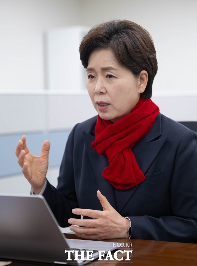 진보와 보수 진영을 모두 경험한 양 최고위원은 정치는 개인의 분노가 아니라 국민이 분노하는 지점에서 출발해야 한다고 강조했다. /박헌우 기자