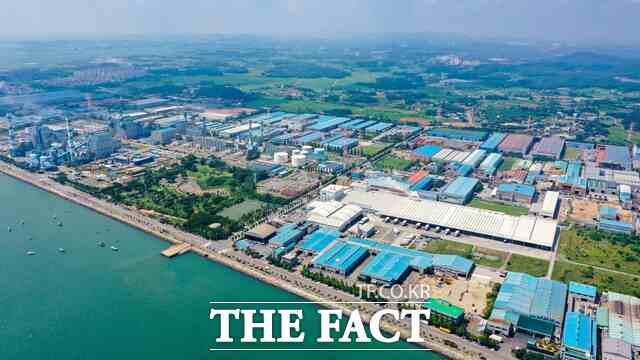 충남 당진 아산국가산단 전경. /당진시