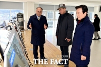  유홍준 국립중앙박물관장, 국립진주박물관 이전 부지 현장 점검