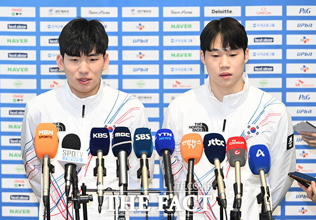 스피드스케이팅 정재원-조승민.