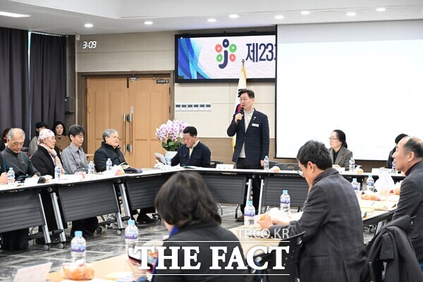 평생교육 활성화를 위한 업무협약식 모습. /대전 중구