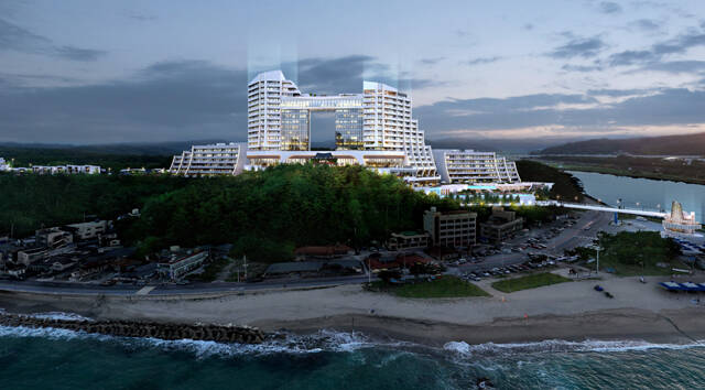 리조트 경관시퀀스. /울진군