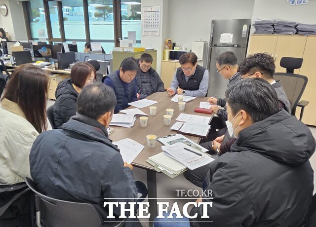 당진시가 매월 마지막 주 목요일에 체육 유관 기관과 업무 공유회의를 개최한다. /당진시