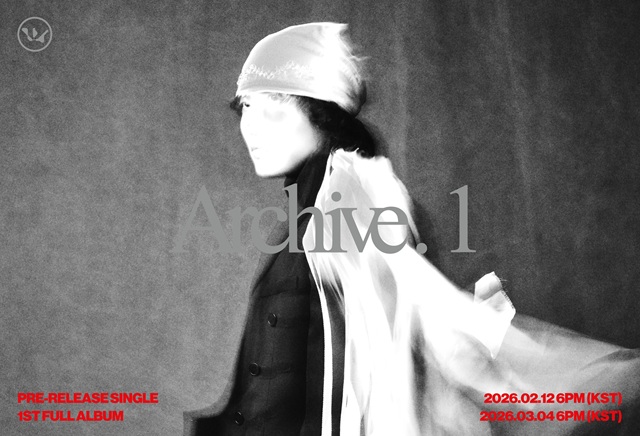 가수 우즈가 3월 4일 첫 정규앨범 Archive. 1을 발매한다. 이에 앞서 12일에는 수록곡을 선공개한다./EDAM엔터테인먼트