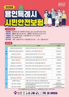  용인시, 자연재해·스쿨존 사고 등 14종 보장하는 시민안전보험 가입