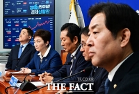  합당 반대하는 최고위원들 거센 항의에 난감한 정청래 [TF사진관]
