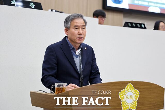 김봉균 당진시의원은 3일 5분 자유발언을 통해 충남·대전 행정통합을 앞둔 당진시의 선제적 산업 전략 마련을 촉구했다. /당진시의회