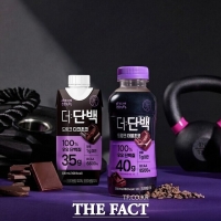  빙그레, 단백질 함량 높인 '더단백 드링크 다크초코·더블초코' 2종 출시