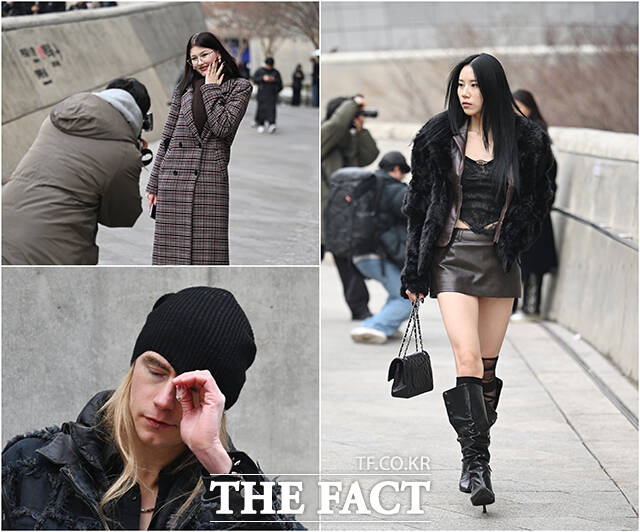 2026 F/W 서울패션위크가 4일 오전 서울 중구 동대문디자인플라자(DDP)에서 열린 가운데 행사를 찾은 시민들이 포즈를 취하고 있다. /박헌우 기자