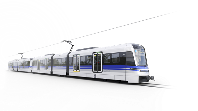 현대로템은 3일(현지시간) 캐나다 앨버타주 에드먼턴 시정부와 약 3200억원 규모의 고상형 경전철 공급 계약을 체결했다고 4일 밝혔다. 현대로템 캐나다 에드먼턴 경전철 조감도. /현대로템