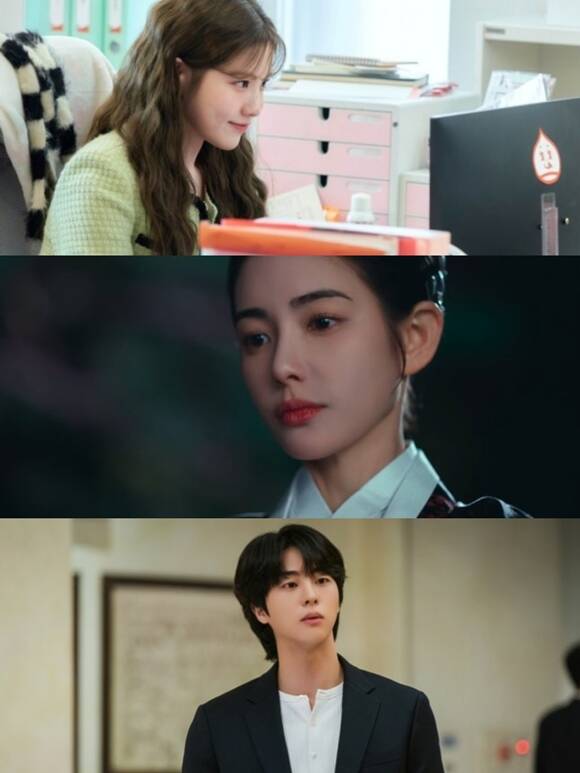 배우 조아람 홍수주 김무준(위쪽부터)이 각각 달까지 가자, 이강에는 달이 흐른다, 키스는 괜히 해서!로 신인상을 품에 안았다. /MBC, 방송 화면 캡처, SBS